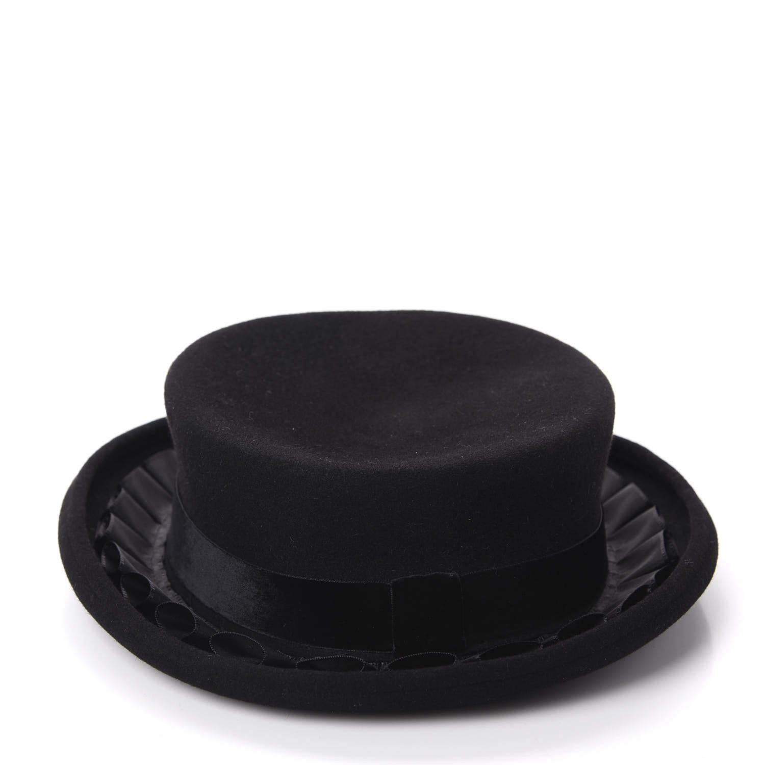 Chanel Felt Hat S Black 5 of 7