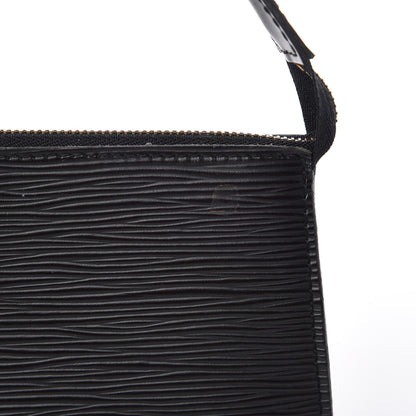 Louis Vuitton Epi Pochette Accessories 21 Black 14 of 15