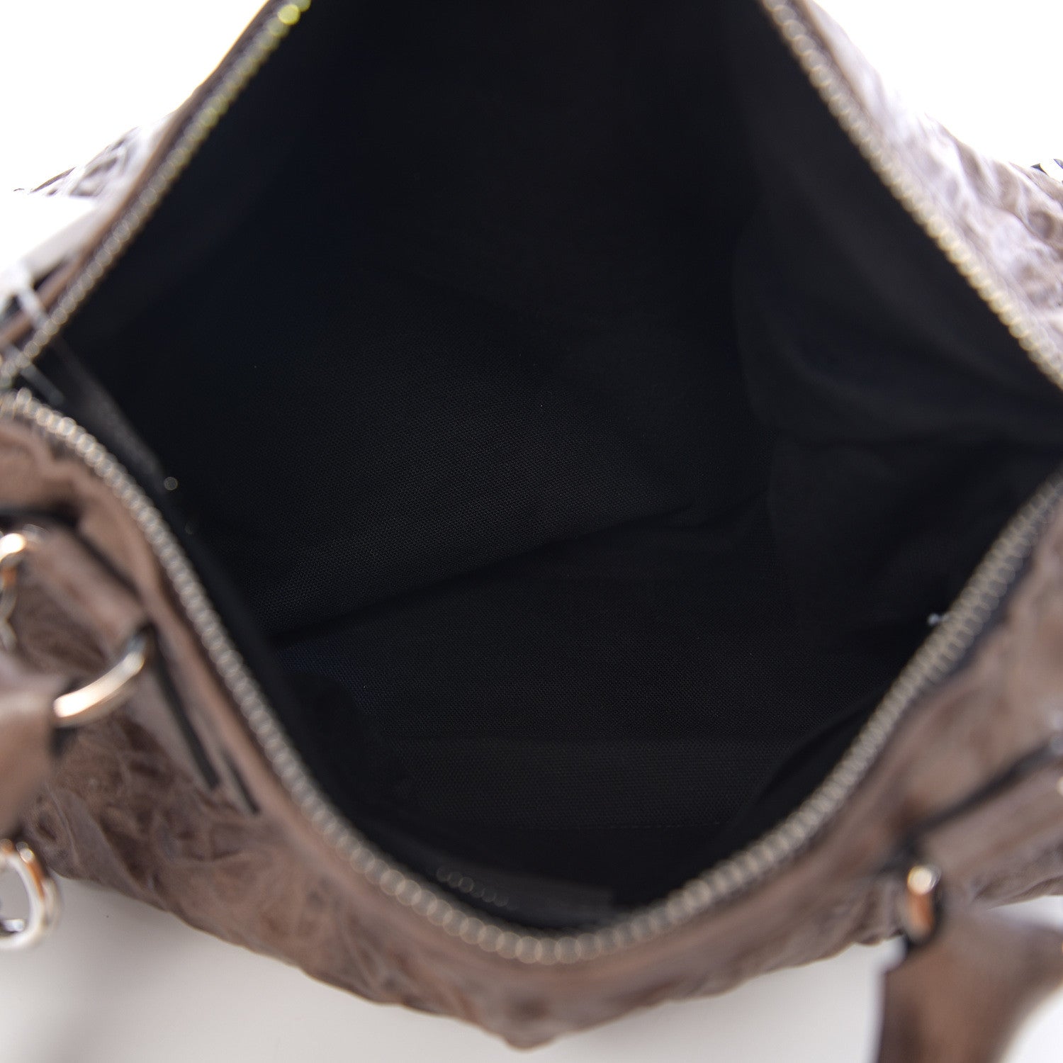 Givenchy Tumbled Sheepskin Medium Pandora Charcoal 5 of 10