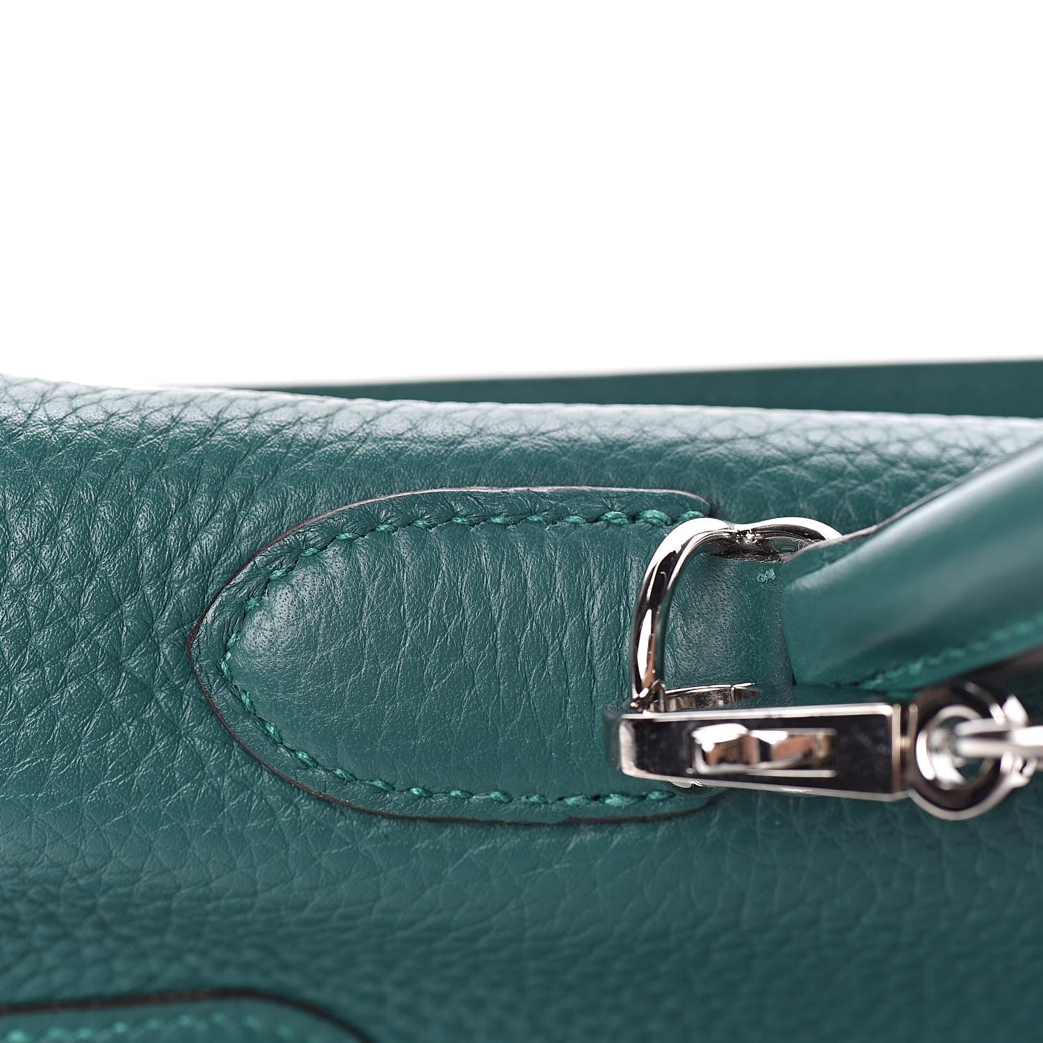 Hermes Togo Kelly Retourne 35 Malachite 27 of 33