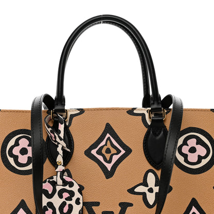 Louis Vuitton LOUIS VUITTON Monogram Giant Wild At Heart Onthego GM Arizona 5 of 9