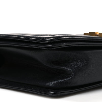 Chanel Caviar Quilted Medium Boy Flap Black 9 of 11