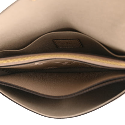 Louis Vuitton Empreinte Monogram Giant Felicie Pochette Tourterelle Creme 6 of 9