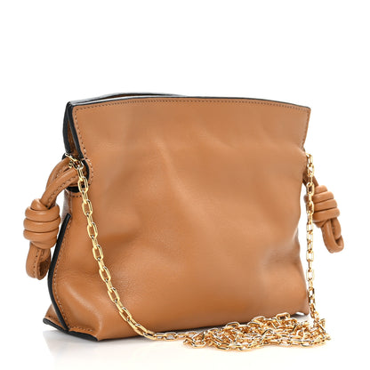 Loewe Calfskin Nano Flamenco Knot Clutch Warm Desert 3 of 8