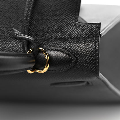 Hermes Epsom Kelly Sellier 25 Black 11 of 38