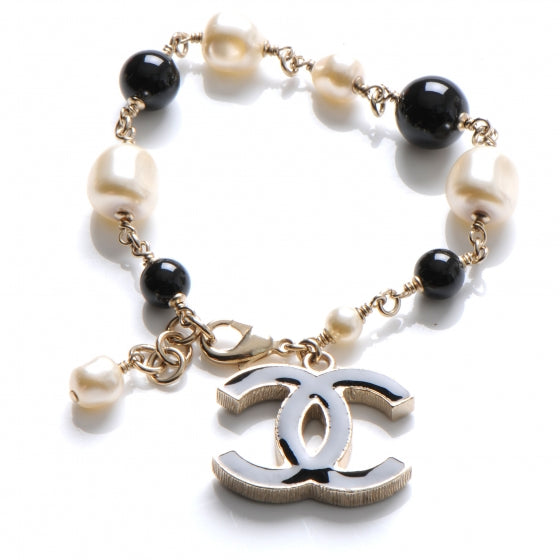 Beaded CC Bracelet