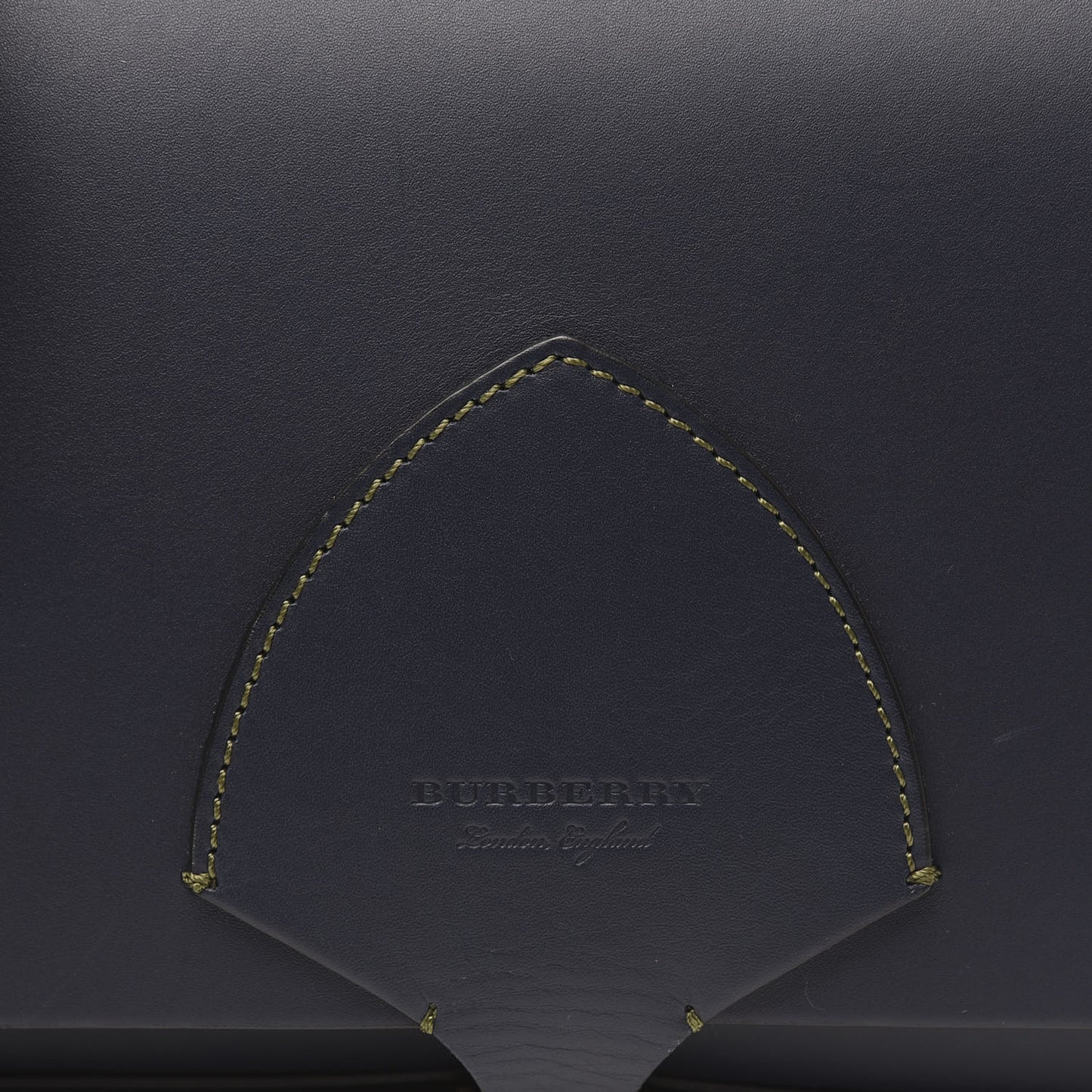 Calfskin Large Square Satchel Mid Indigo