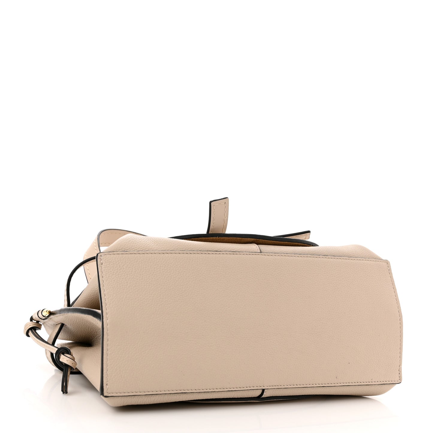 Calfskin Small Gate Tote Beige