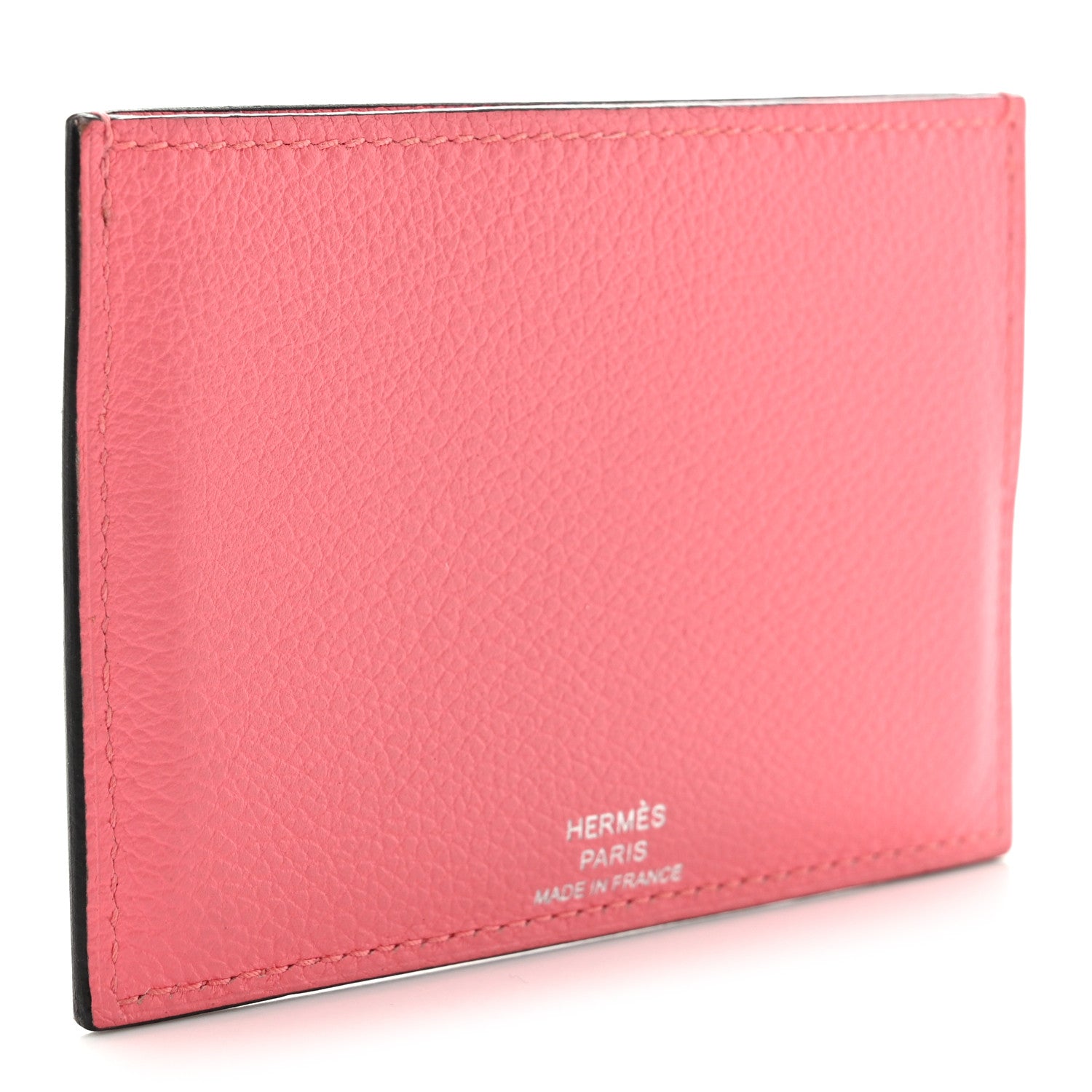 Hermes Epsom Evercolor Les Petits Chevaux Card Holder Ambre Brique Rouge H Rose Ete 3 of 9