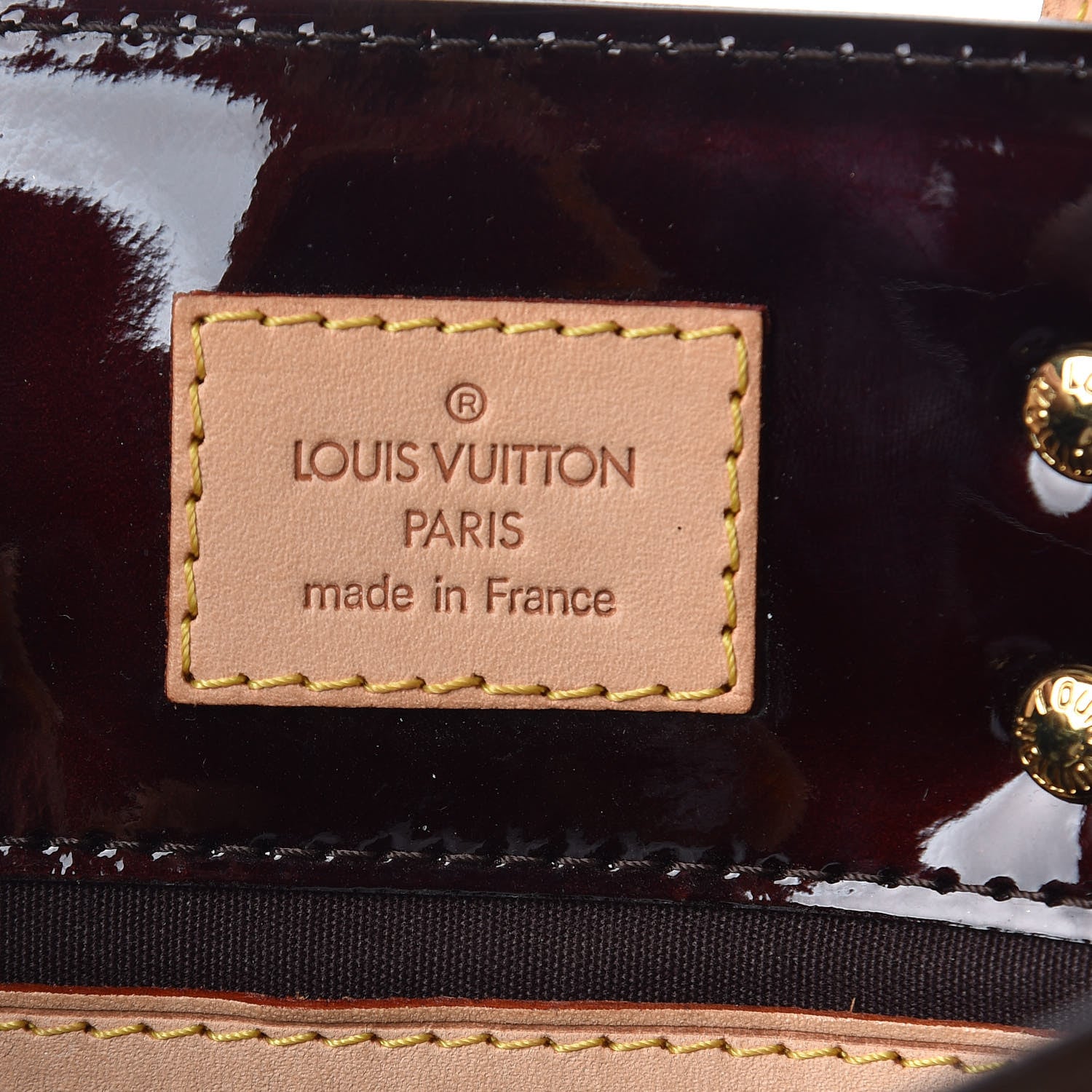 Louis Vuitton Vernis Reade PM Amarante 6 of 12