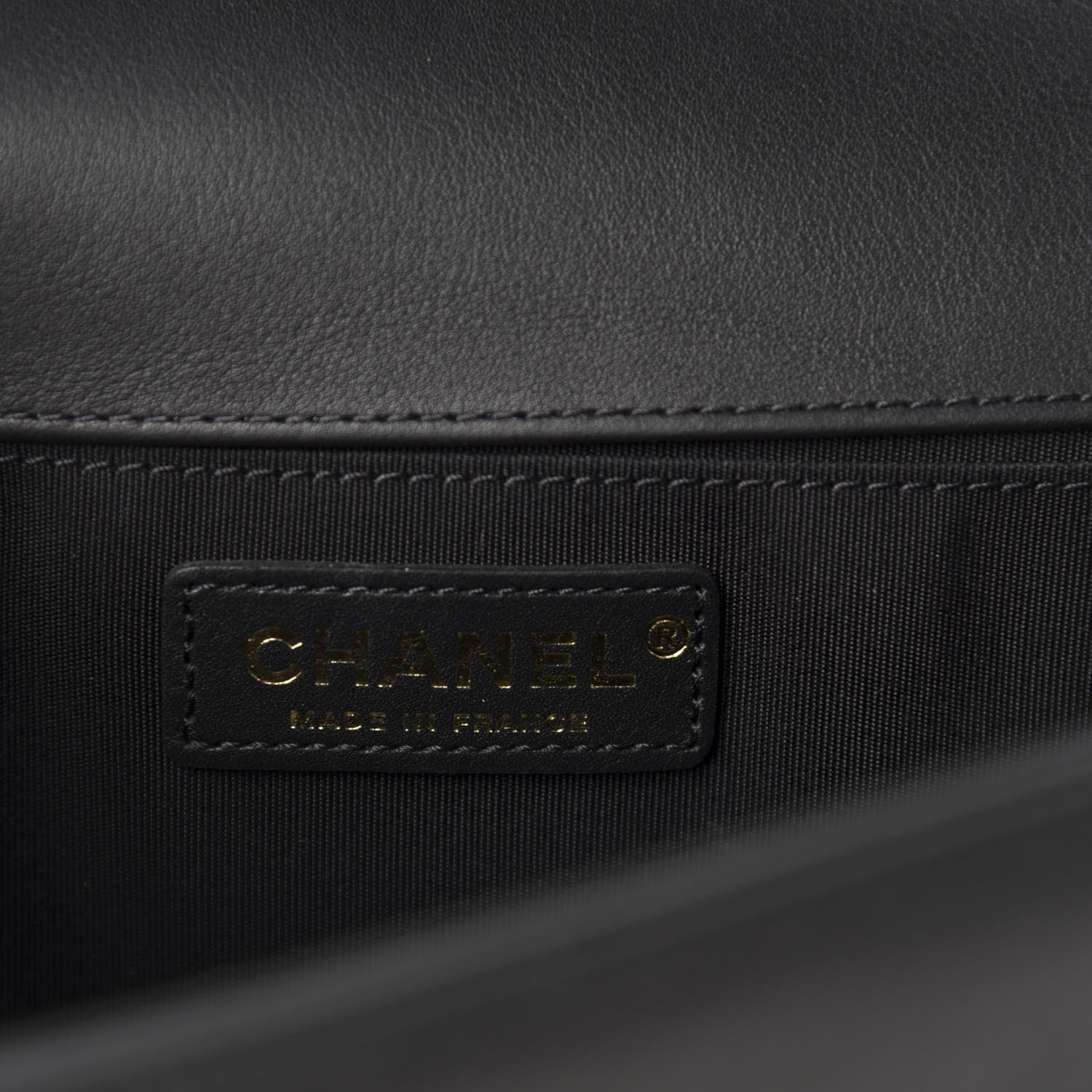 Chanel Lambskin Quilted Medium Boy Flap Black 8 of 11