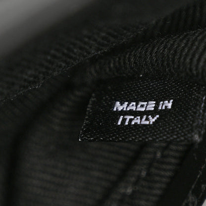 Chanel Calfskin Quilted CC Uniform Flap Belt Bag Black 9 of 14