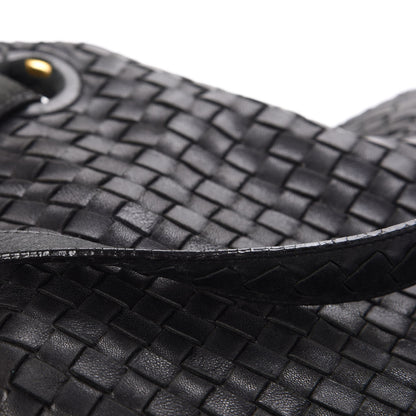 Bottega Veneta Nappa Intrecciato Medium Garda Bag Black 6 of 21