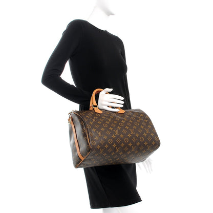 Louis Vuitton Monogram Speedy Bandouliere 35 3 of 10