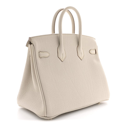Hermes Togo Birkin 25 Beton 3 of 11