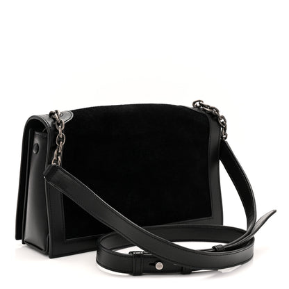 Saint Laurent Suede Monogram Book Bag Black 3 of 11