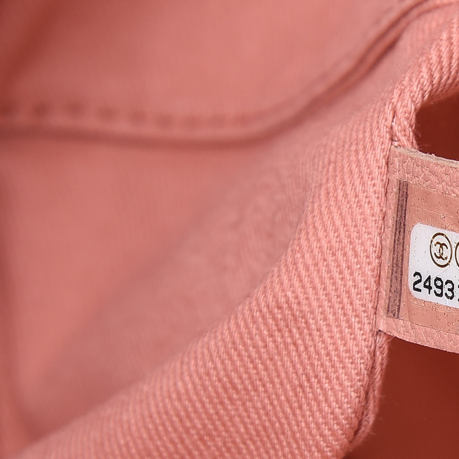 Chanel Straw Lurex Large Deauville Tote Pink 8 of 13
