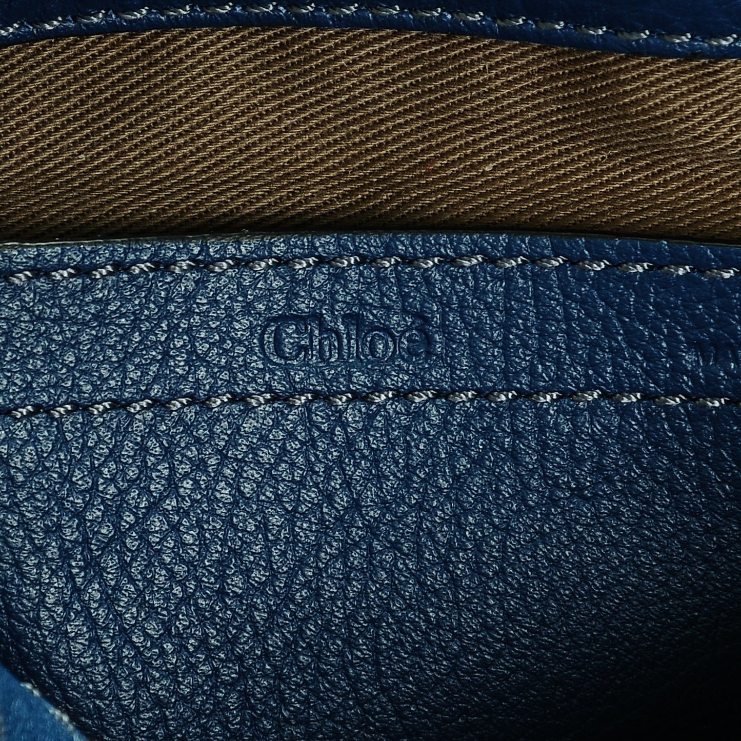 Calfskin Mini Marcie Round Crossbody Bag Royal Navy