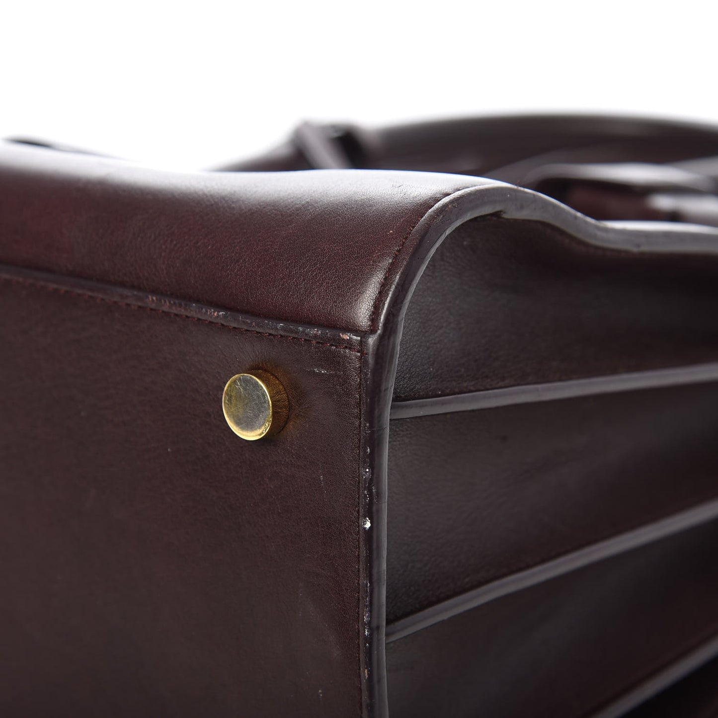 Calfskin Small Sac De Jour Bordeaux