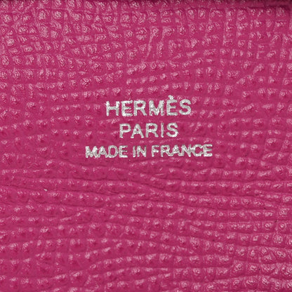 Hermes Epsom Bastia Coin Purse Rose Pourpre 6 of 8