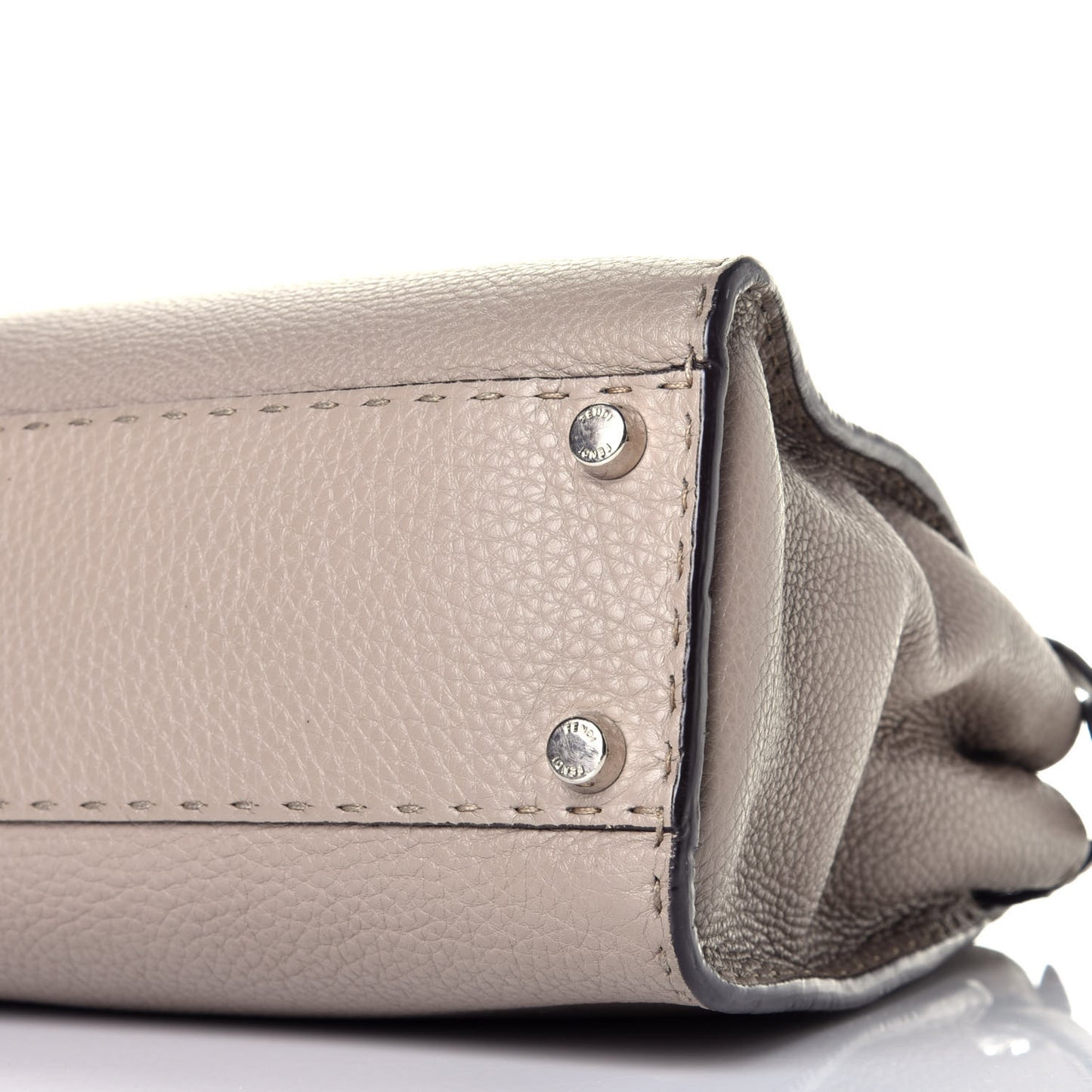 Cuoio Romano Selleria Medium Peekaboo Iconic Satchel Corda