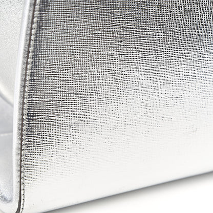 Fendi Vitello Elite Bi-Color Large 3Jours Tote Argento Palladio 8 of 14