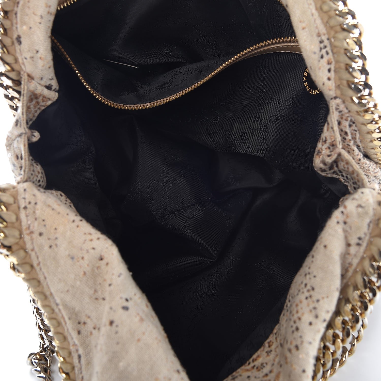 Stella McCartney Linen Eco Python Print Falabella Tote 5 of 8