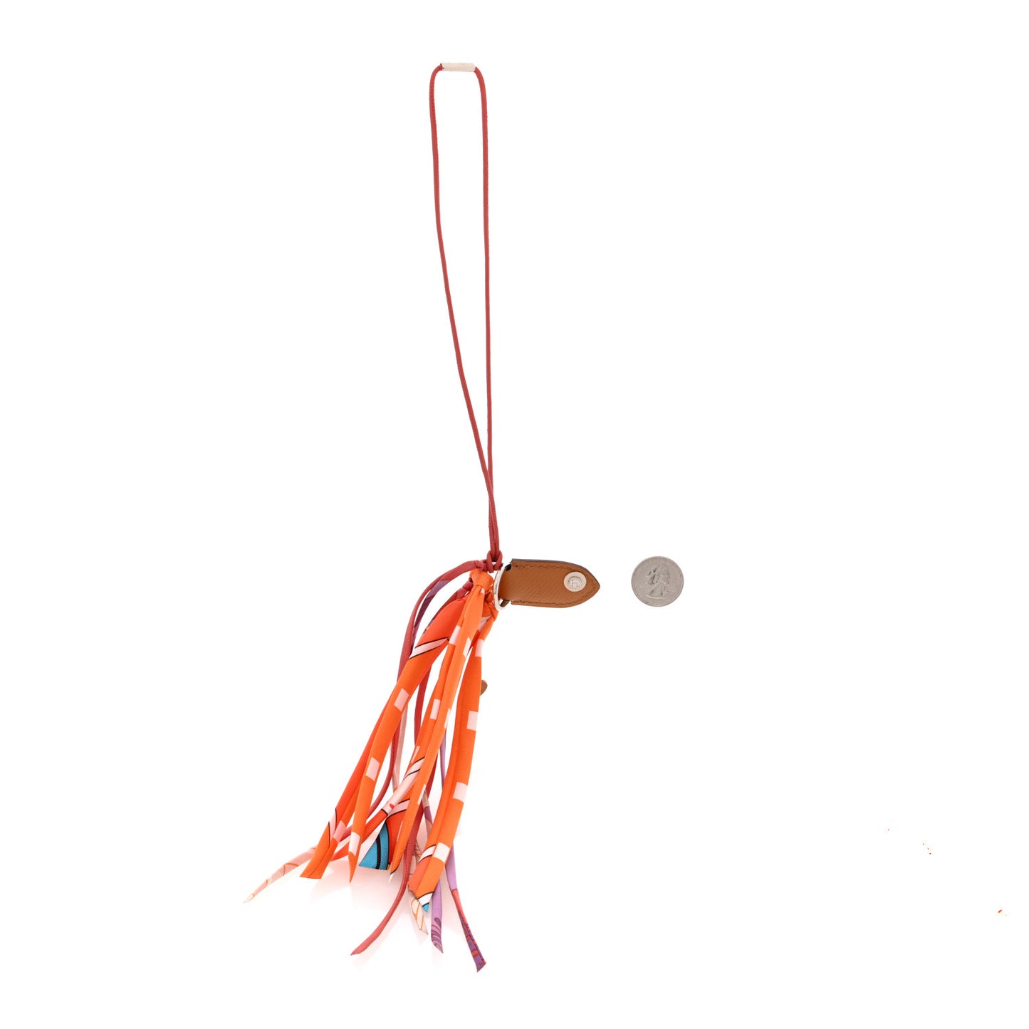 Epsom Silk Petit H Betta Fish Charm Multicolor
