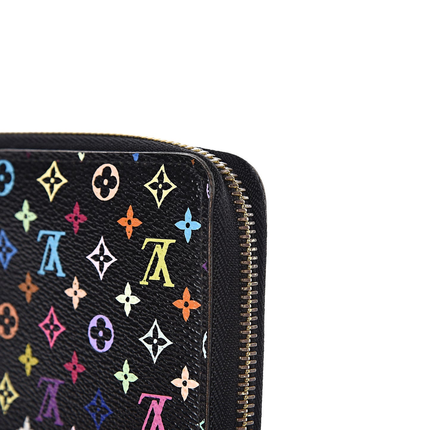 Monogram Multicolor Zippy Wallet Black Grenade