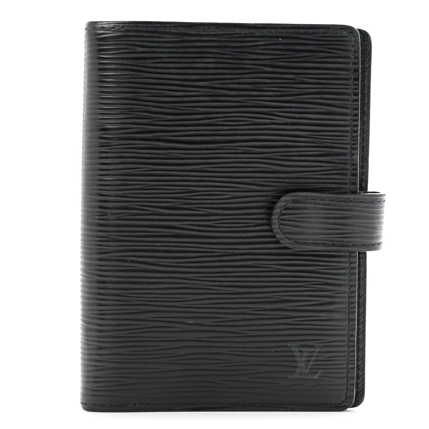 Louis Vuitton Epi Small Ring Agenda Cover Black 1 of 8