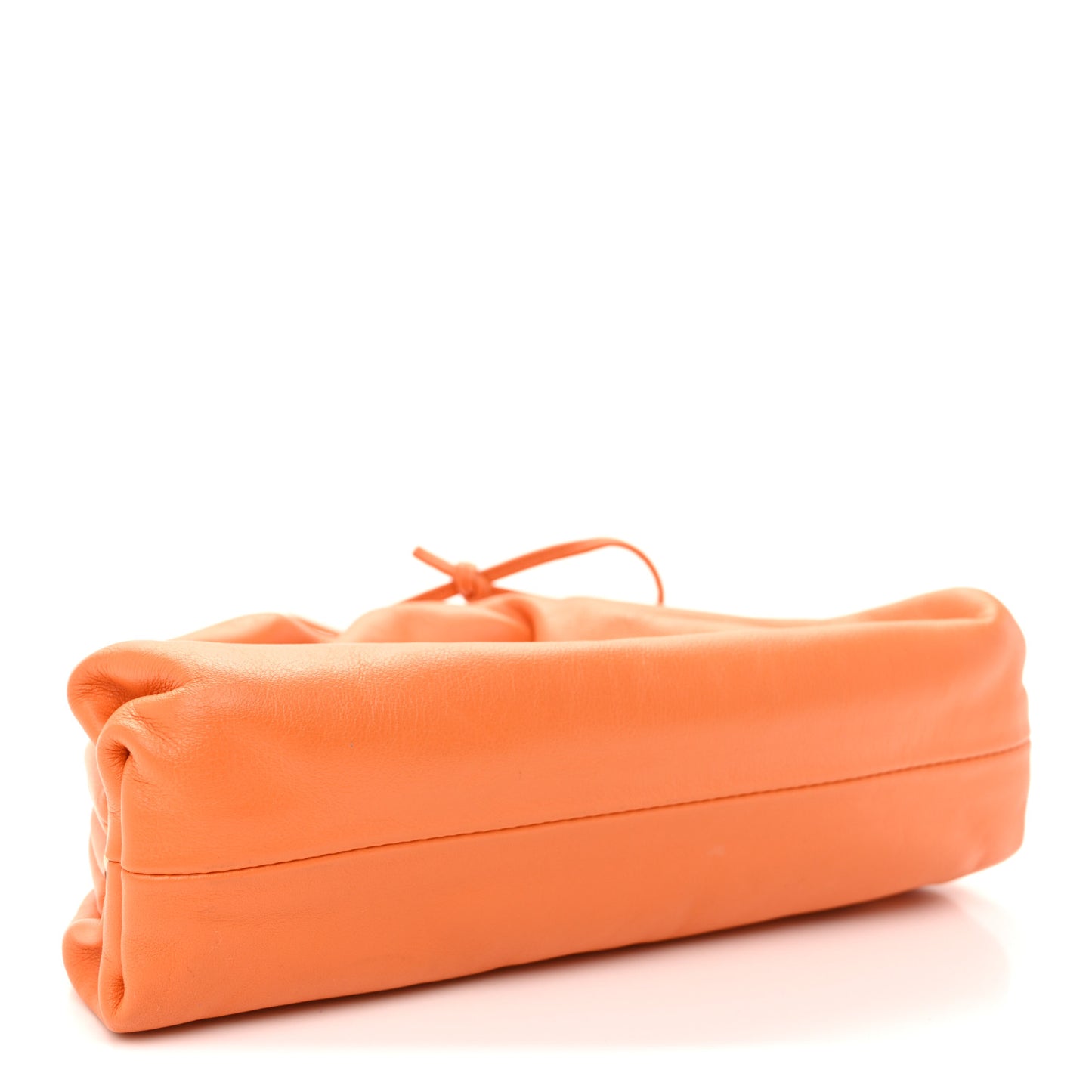 Butter Calfskin The Mini Pouch Light Orange
