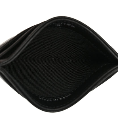 Chanel Lambskin Quilted Card Holder So Black 5 of 9