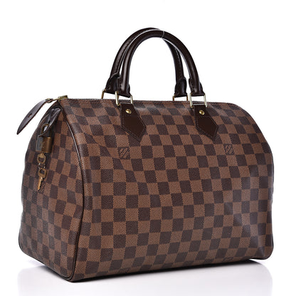 Louis Vuitton Damier Ebene Speedy 30 2 of 14