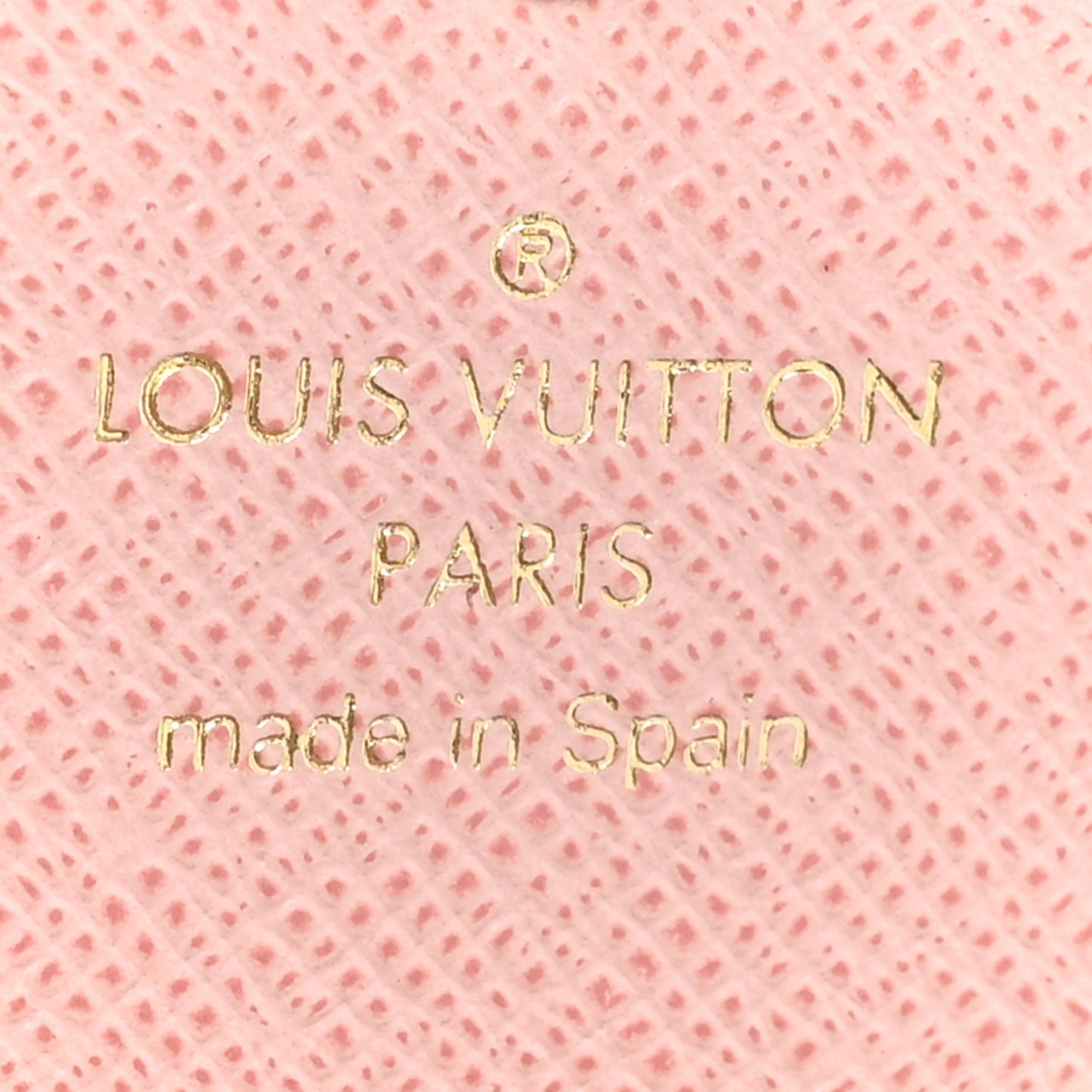 Monogram Rosalie Coin Purse Rose Ballerine