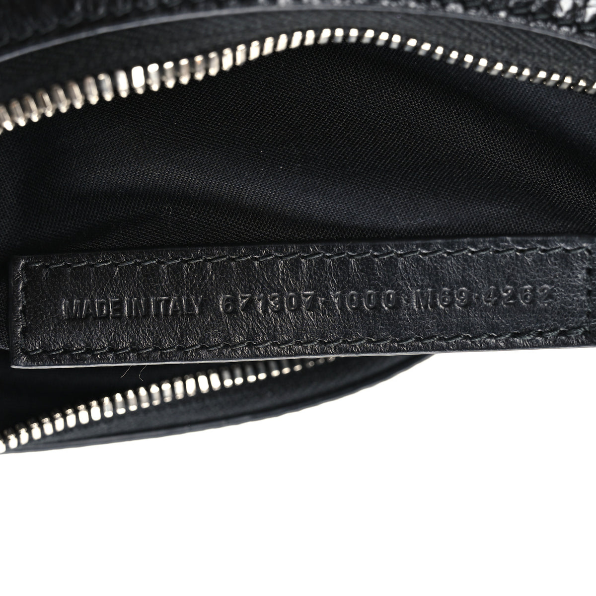 Balenciaga Agneau Arena Small Le Cagole Shoulder Bag Black 8 of 11