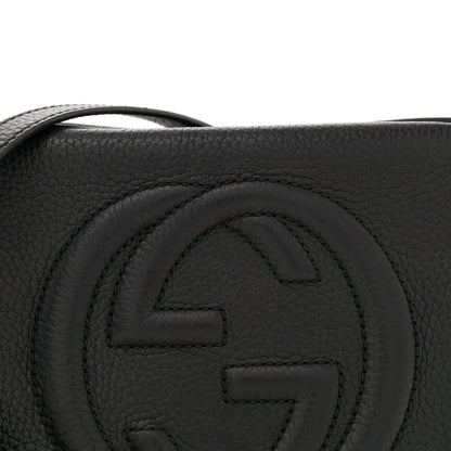 Gucci Pebbled Calfskin Small Soho Disco Bag Black 8 of 13