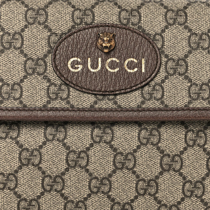 Gucci GG Supreme Monogram Neo Vintage Web Belt Bag Brown 8 of 10