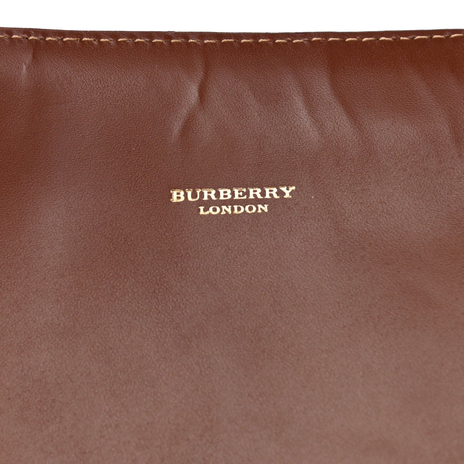 Burberry Haymarket Check Messenger Bag Brown 9 of 21
