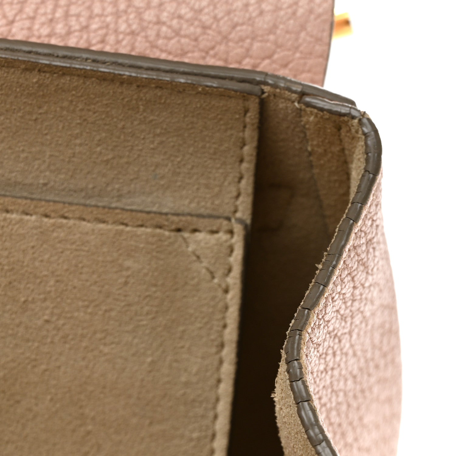 Chloe Grained Lambskin Drew Shoulder Bag Cement Pink Cement Pink 11 of 11