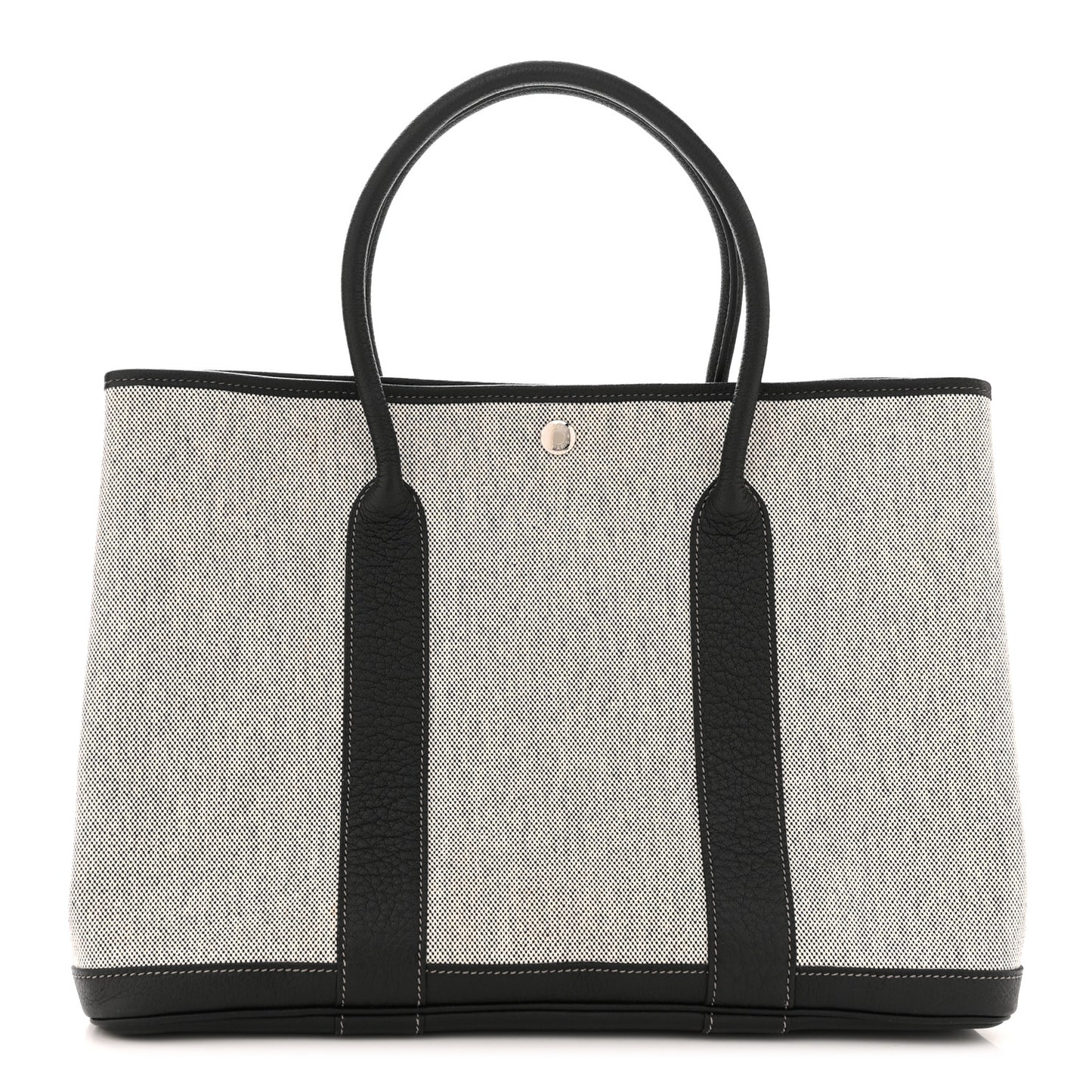 Toile Buffle Skipper Garden Party 36 MM Tote Black
