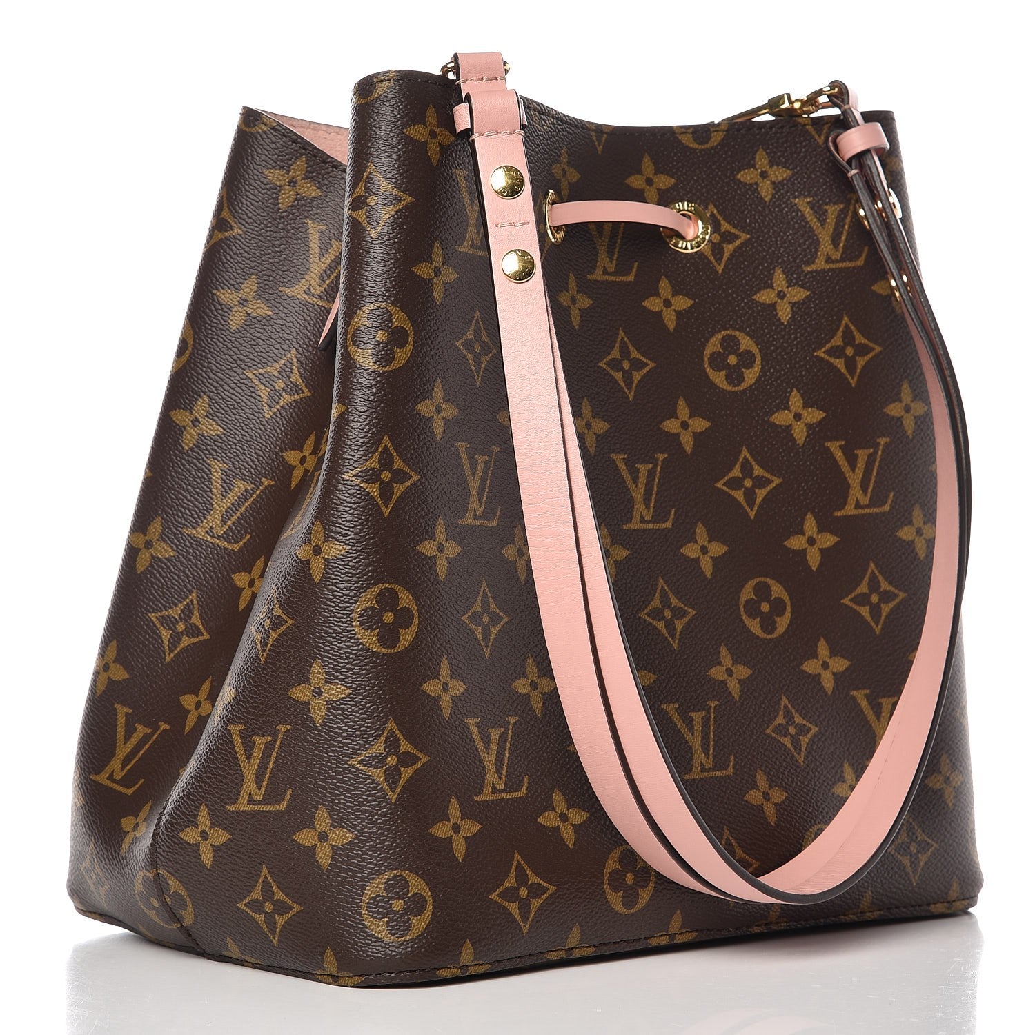 Louis Vuitton Monogram Neonoe MM Rose Poudre 3 of 8