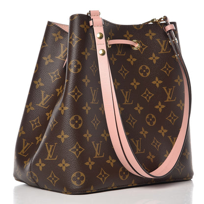 Louis Vuitton Monogram Neonoe MM Rose Poudre 3 of 8