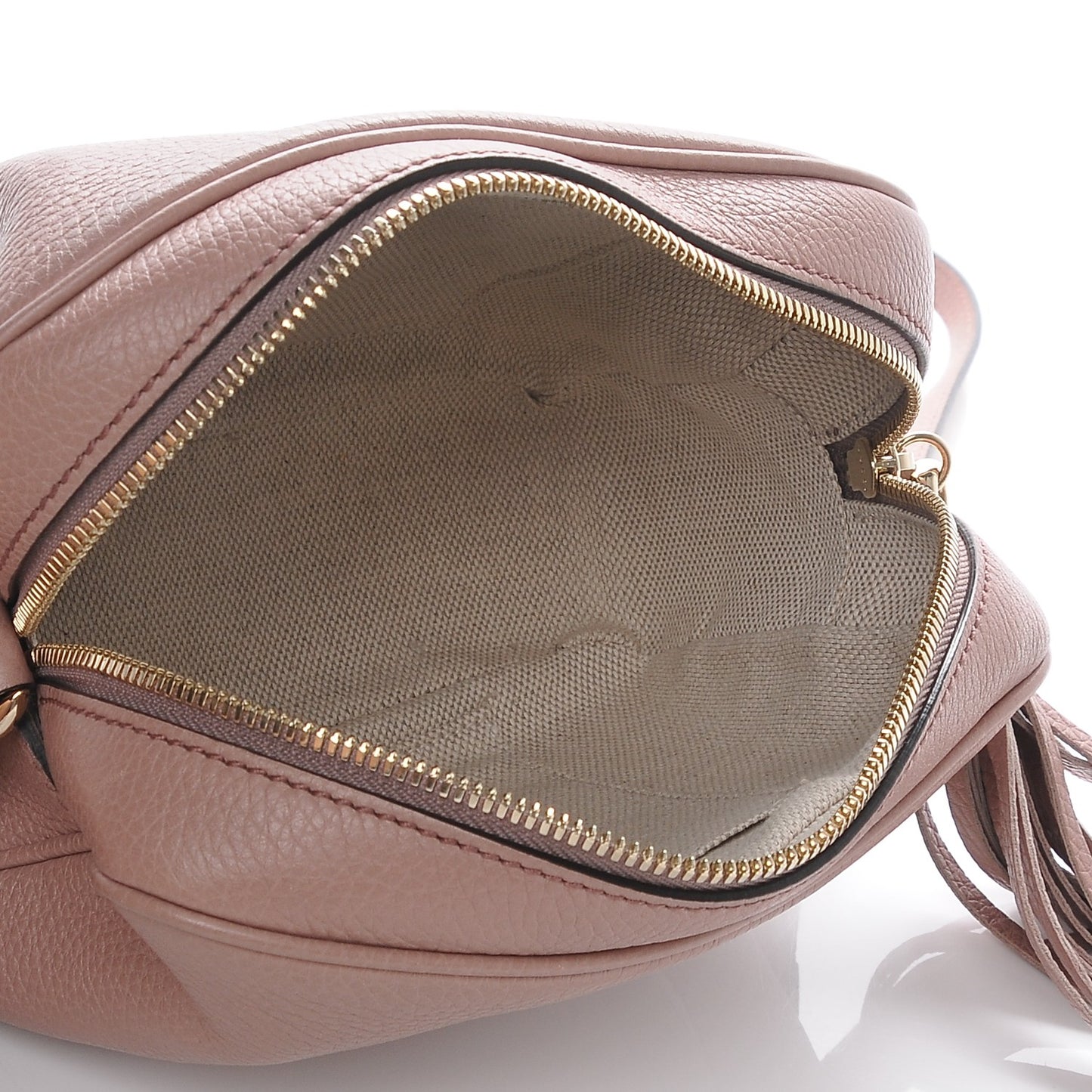 Cellarius Calfskin Small Soho Disco Bag Dark Cipria