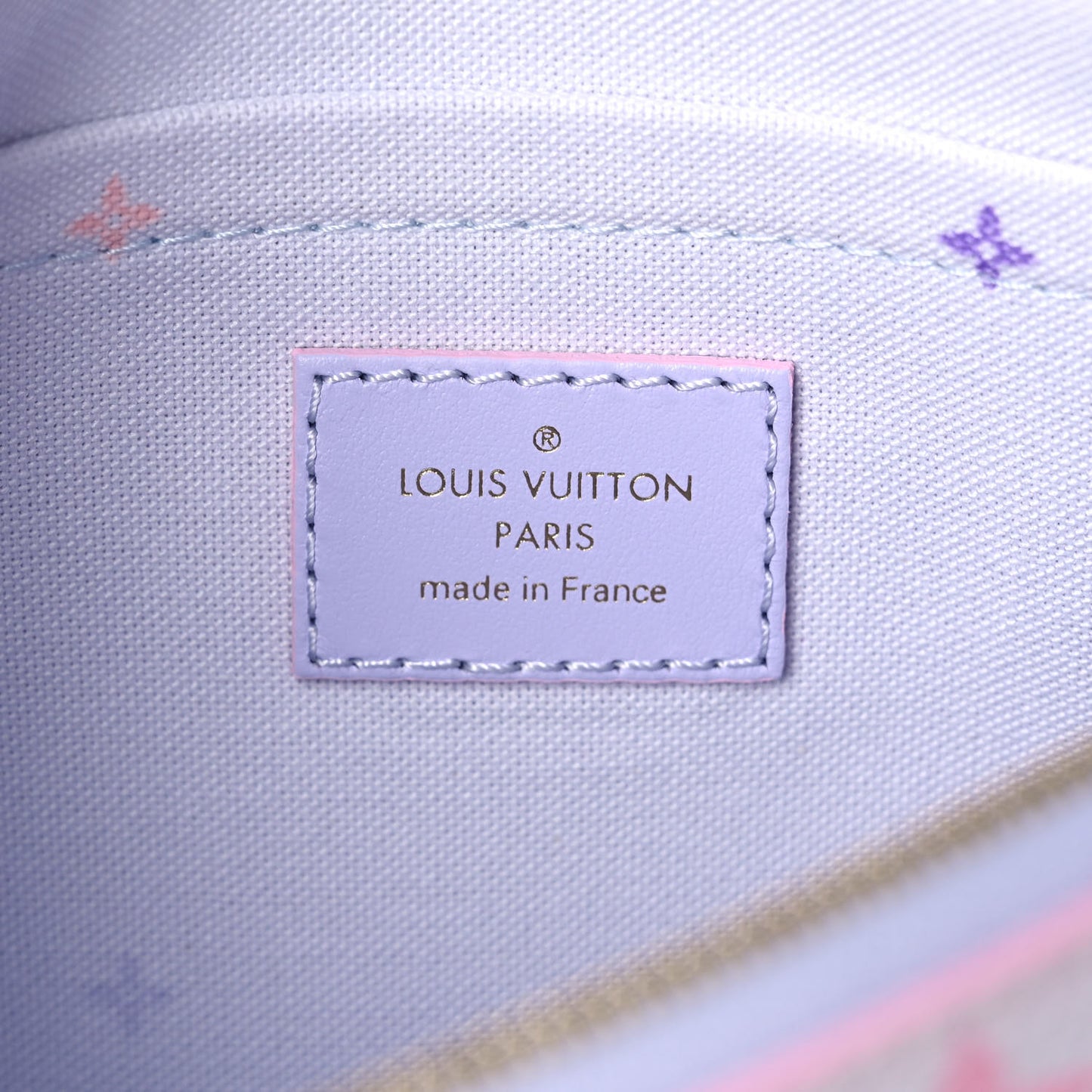 Monogram Giant Spring In The City Neverfull MM Sunrise Pastel