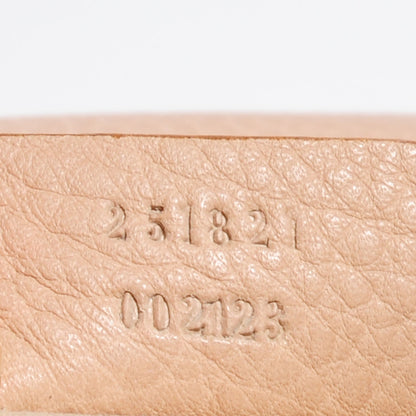 Gucci Dollar Calfskin Small 1973 Chain Shoulder Bag Camelia 6 of 9