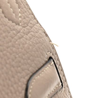 Hermes Taurillon Clemence Jypsiere 28 Gris Tourterelle 11 of 11
