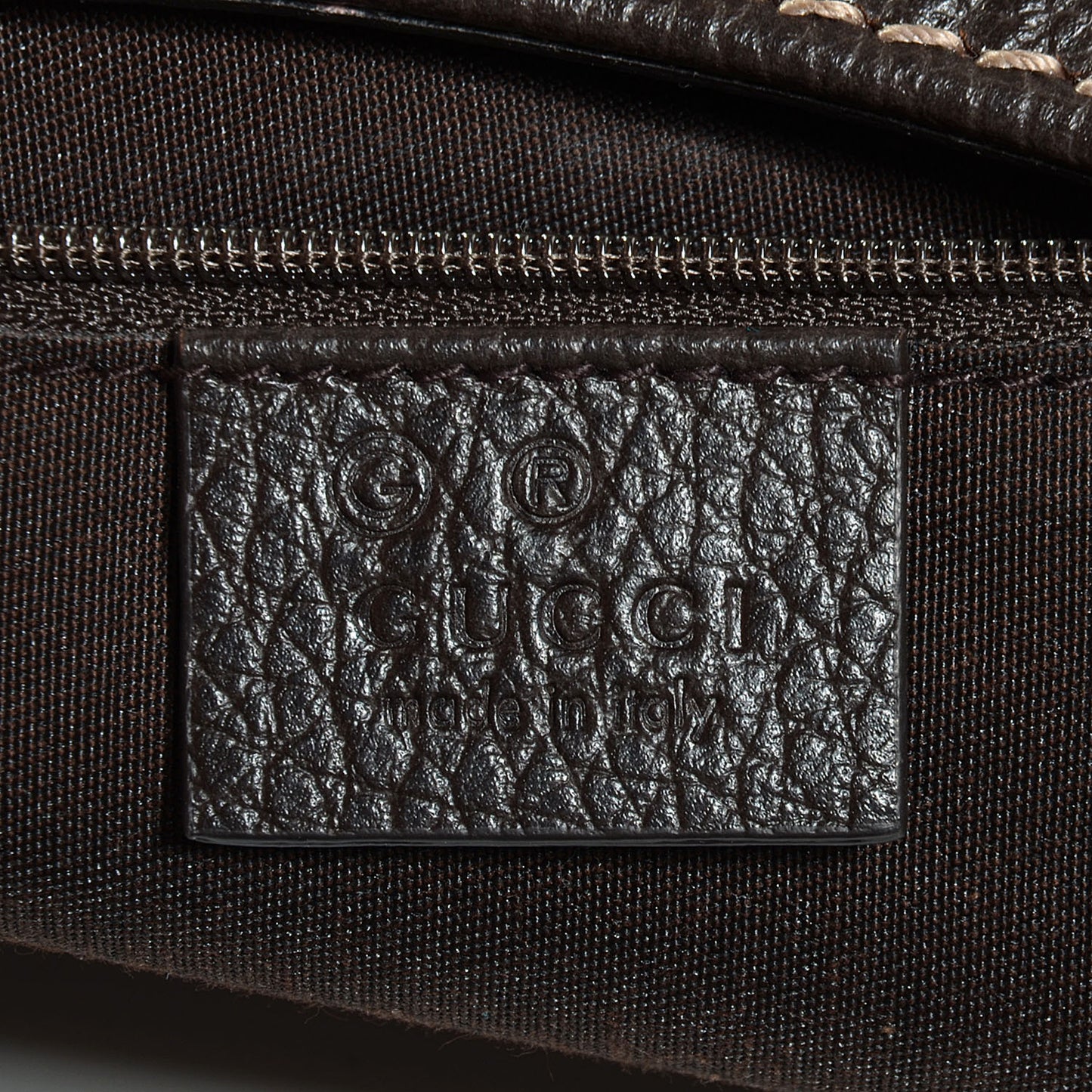 Monogram New Ladies Web Large Hobo Brown