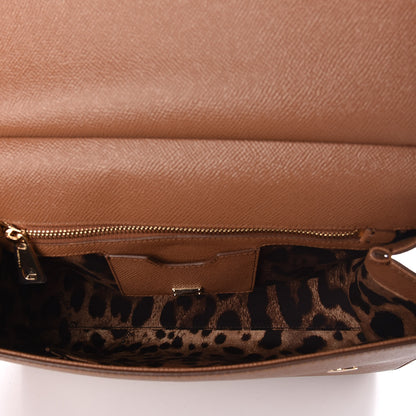 Dolce & Gabbana Dauphine Regular Miss Sicily Satchel Caramello 5 of 9