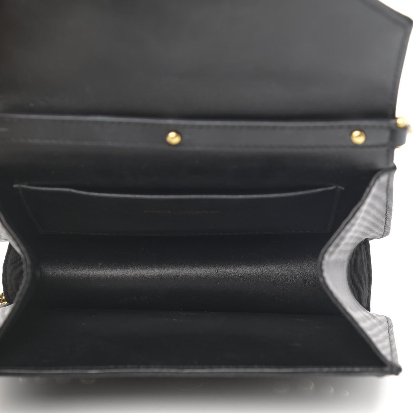 Moire Pearl Embellished Small Devotion Top Handle Bag Black