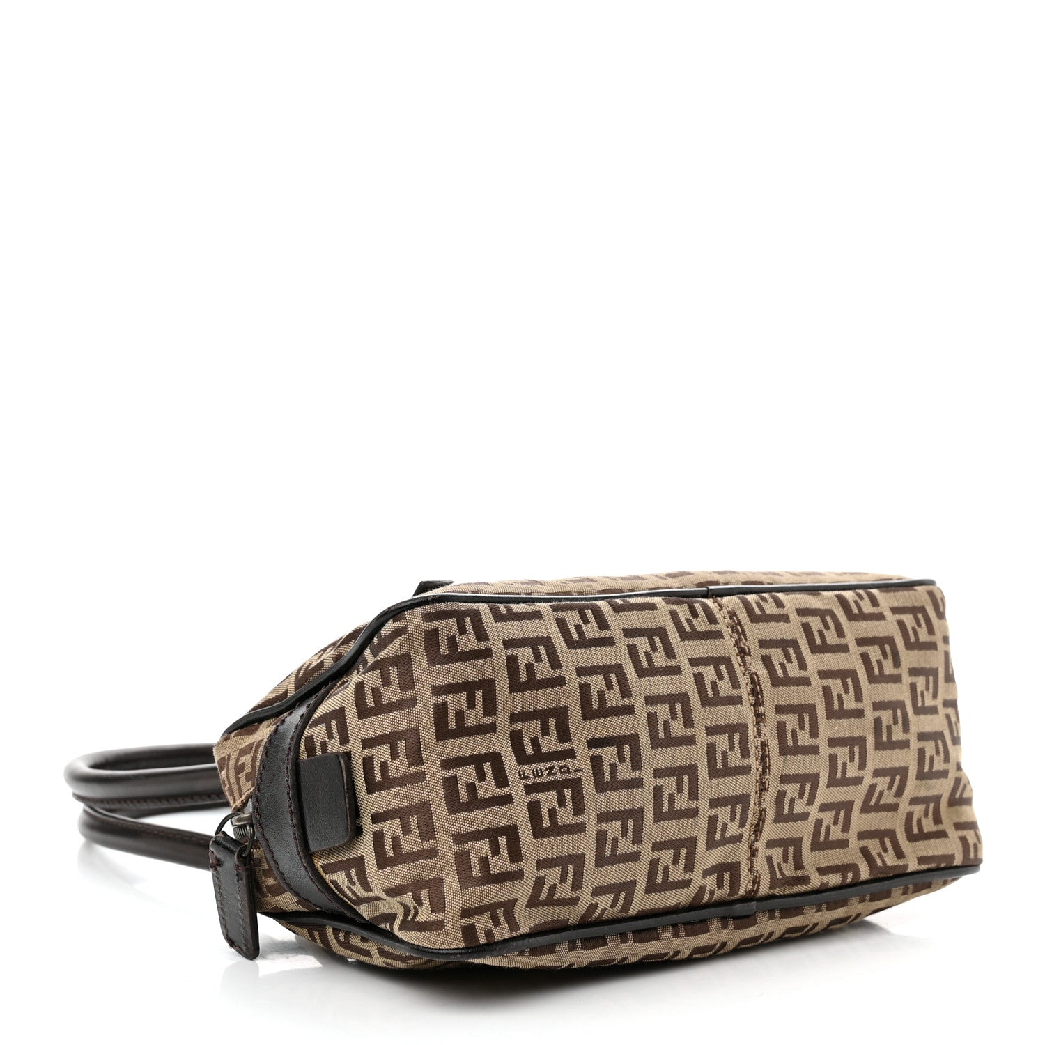 Fendi Zucchino Shoulder Bag Tobacco Moro 4 of 10